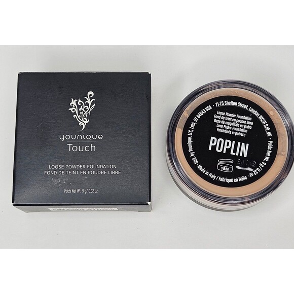 New Younique Touch Loose Powder Foundation Poplin .32oz New in Box - Picture 1 of 5